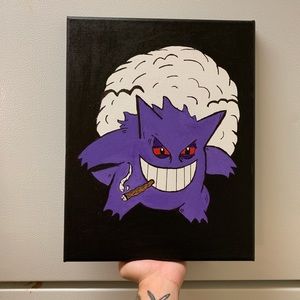 Stoner Gengar Painting